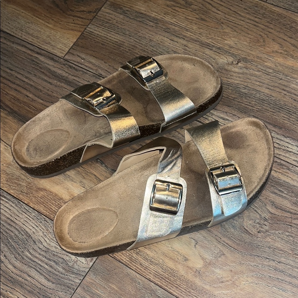 Stylish Silver Women's Sandals